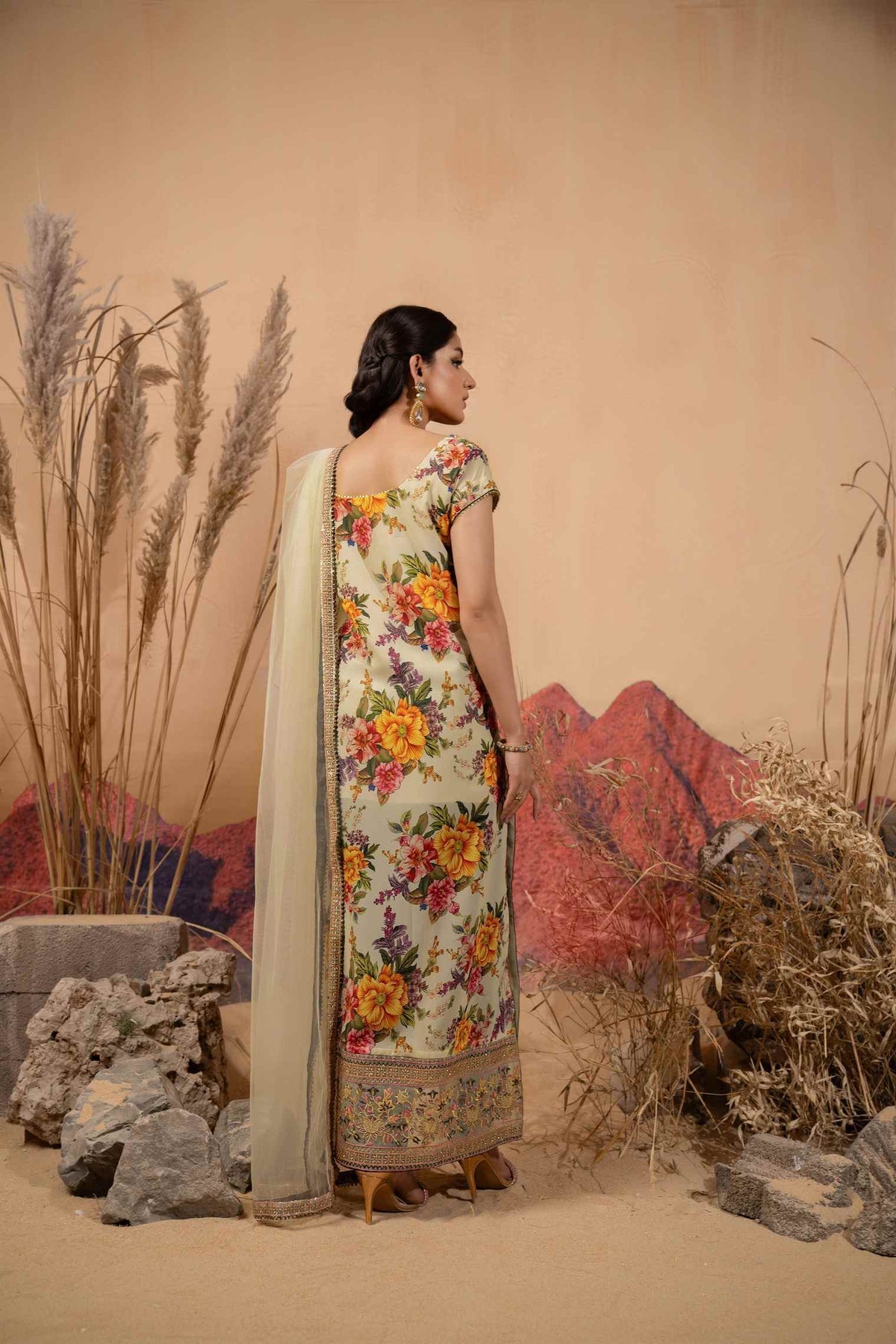 Hemstitch | Afsana Vol 2 | FIORA by Hemstitch - Designer Dress - Type: Ladies Clothes - Available at Libayah - 100% Original