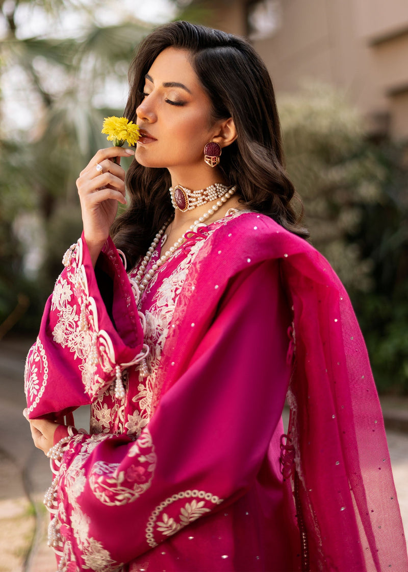 Fozia Khalid | Blossom Festive Lawn 25 | Peonies by Fozia Khalid - Designer Dress - Type: Ladies Clothes - Available at Libayah - 100% Original