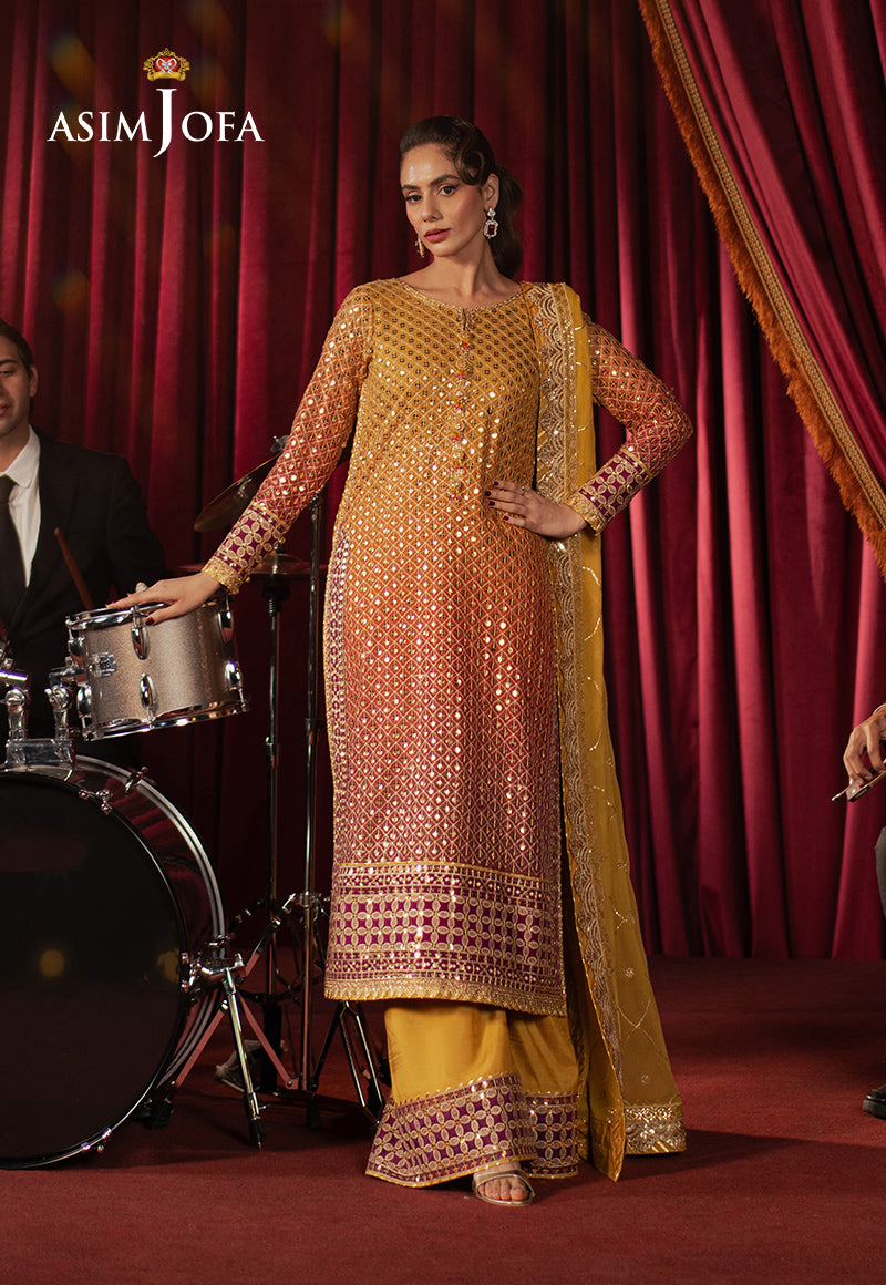 Asim Jofa | Premium Festive | AJPF-25 by Asim Jofa - Designer Dress - Type: Ladies Clothes - Available at Libayah - 100% Original