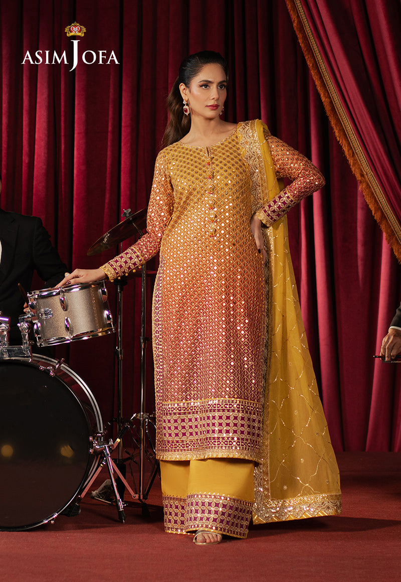 Asim Jofa | Premium Festive | AJPF-25 by Asim Jofa - Designer Dress - Type: Ladies Clothes - Available at Libayah - 100% Original