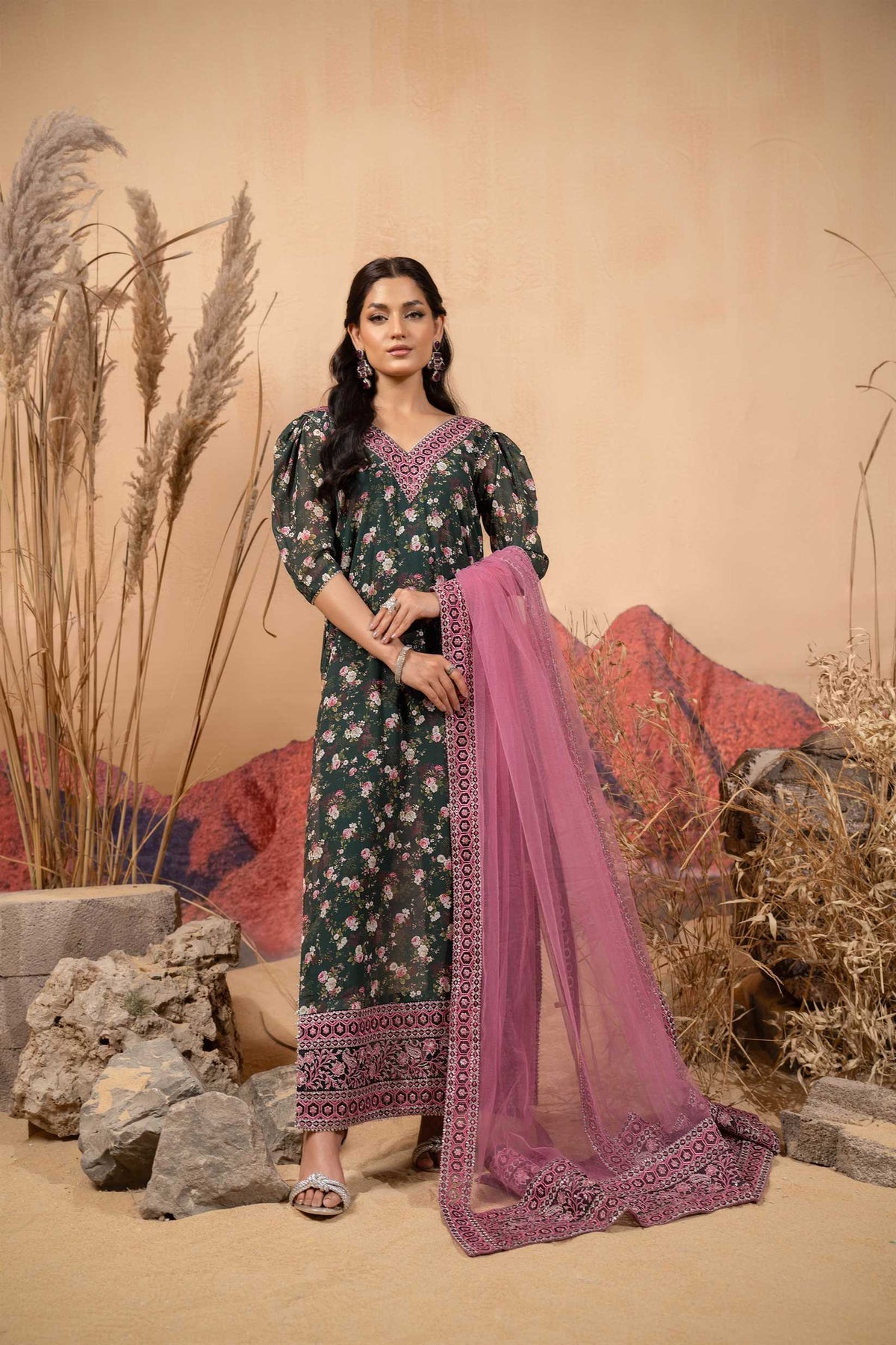 Hemstitch | Afsana Vol 2 | SAIBA by Hemstitch - Designer Dress - Type: Ladies Clothes - Available at Libayah - 100% Original