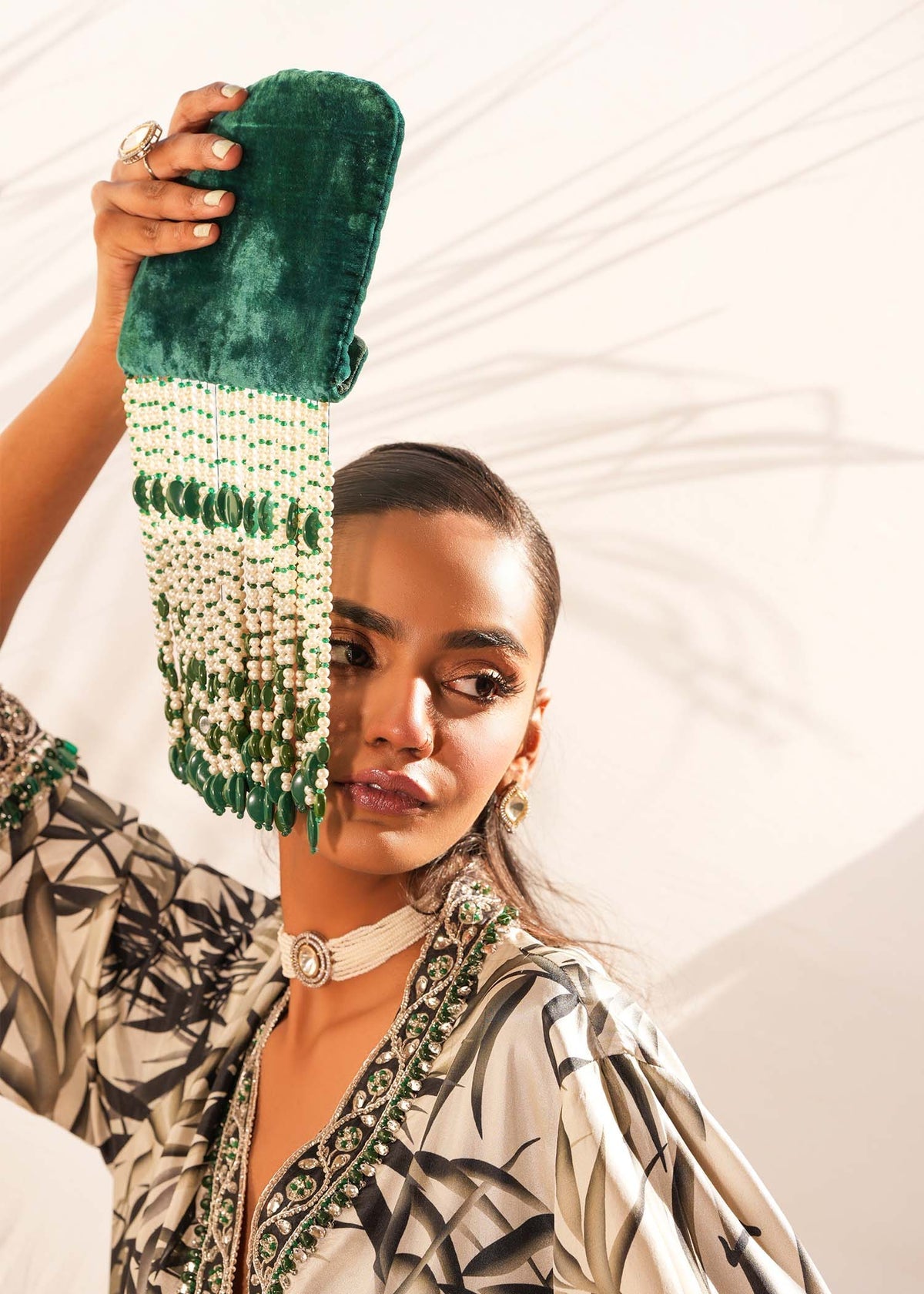 Mahgul | Emerald Hill Formals | Bamboo Jade by Mahgul - Designer Dress - Type: Ladies Clothes - Available at Libayah - 100% Original