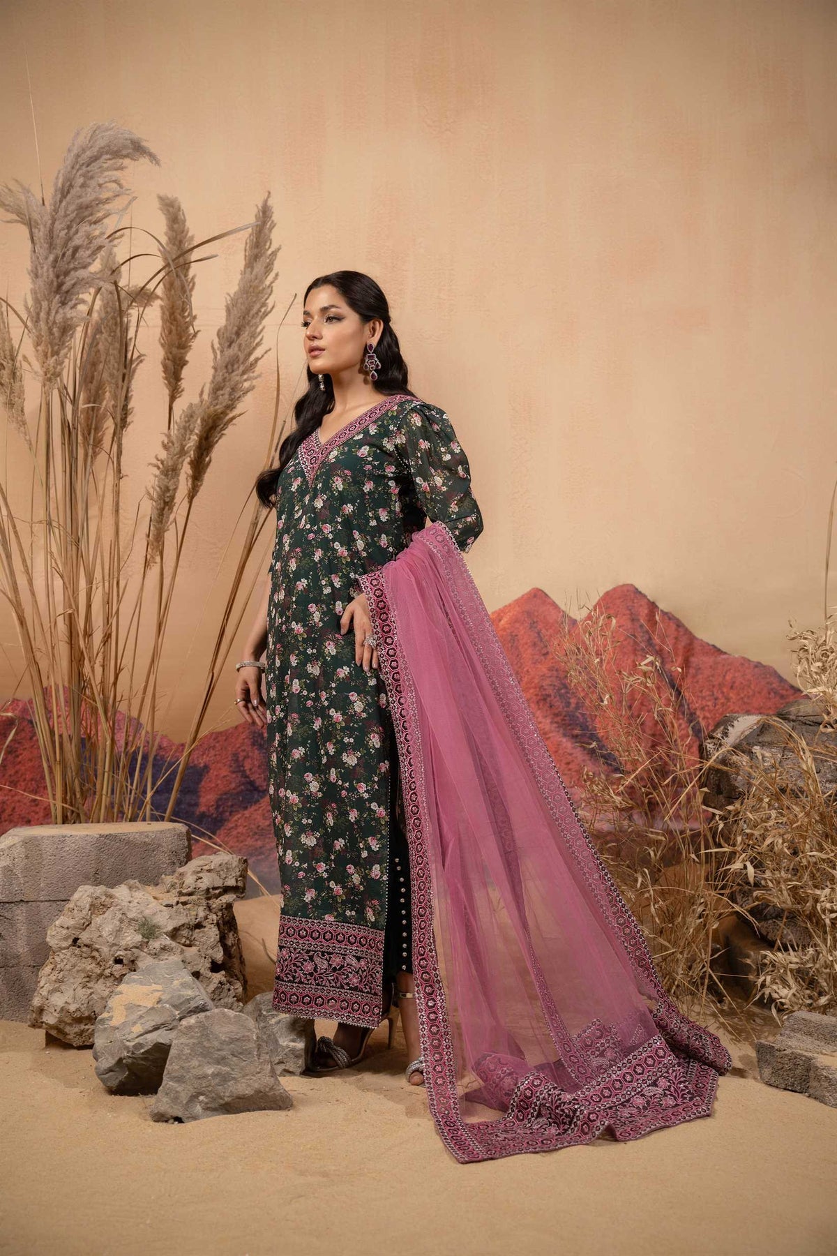 Hemstitch | Afsana Vol 2 | SAIBA by Hemstitch - Designer Dress - Type: Ladies Clothes - Available at Libayah - 100% Original