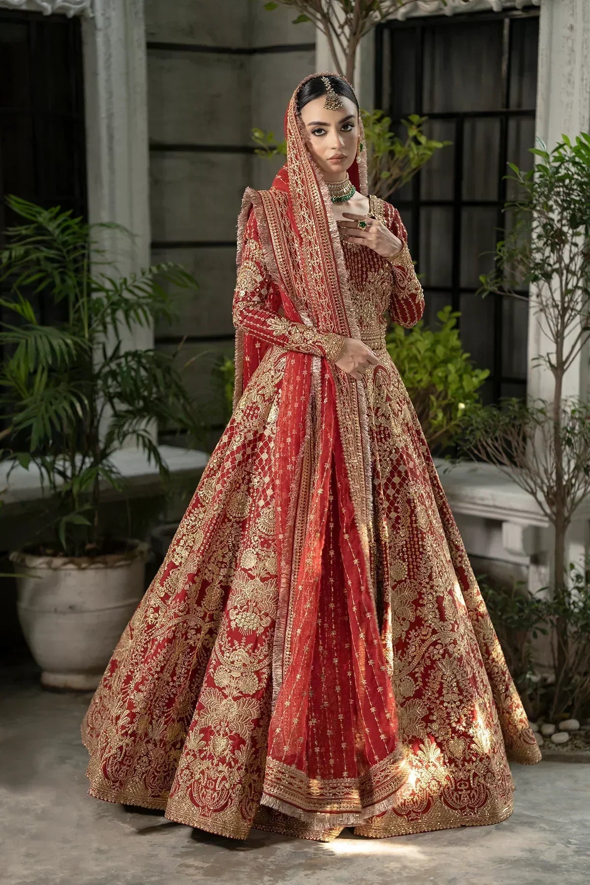 Erum Khan | Jahan Wedding 23 | Meharbano by Erum Khan - Designer Dress  - Type : Wedding Dress - Available at Libayah - 100% Original 