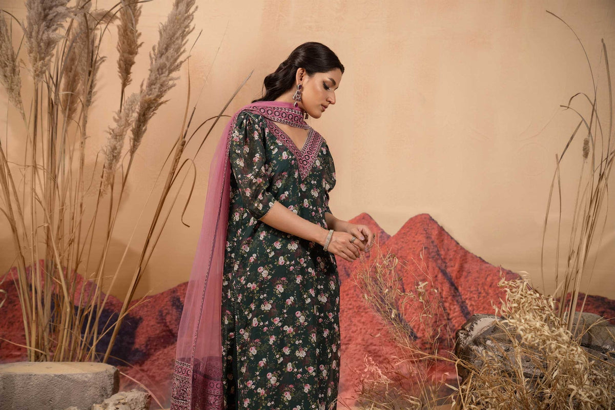 Hemstitch | Afsana Vol 2 | SAIBA by Hemstitch - Designer Dress - Type: Ladies Clothes - Available at Libayah - 100% Original