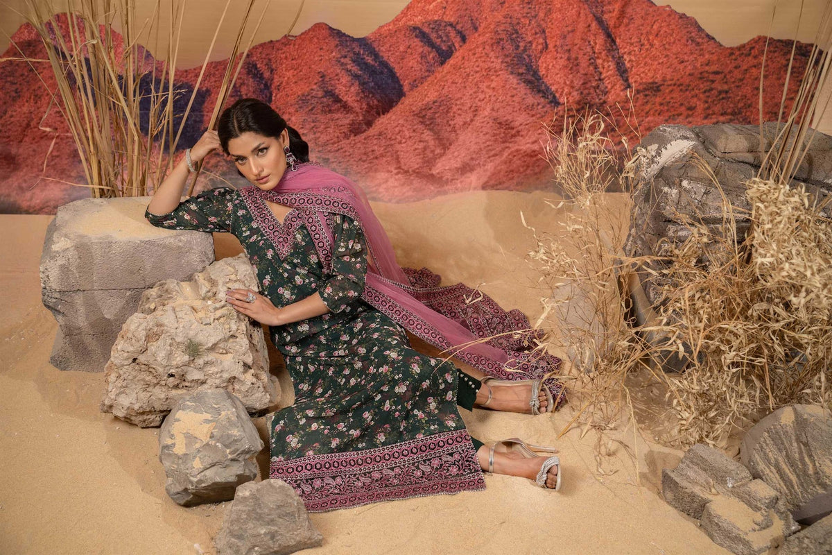Hemstitch | Afsana Vol 2 | SAIBA by Hemstitch - Designer Dress - Type: Ladies Clothes - Available at Libayah - 100% Original