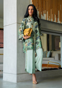 Mahgul | Mahsa Formals | Mint Whisper by Mahgul - Designer Dress  - Type : Ladies Clothes - Available at Libayah - 100% Original 