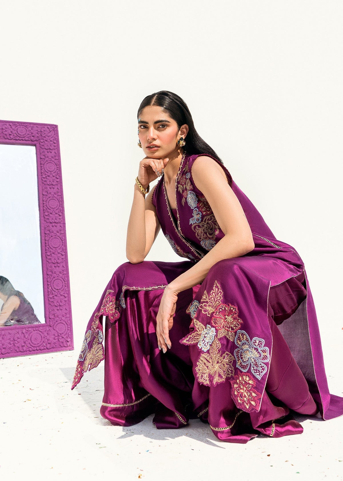 Umsha | Confetti 25 | MOONLIGHT MEADOW by Umsha - Designer Dress - Type: Ladies Clothes - Available at Libayah - 100% Original