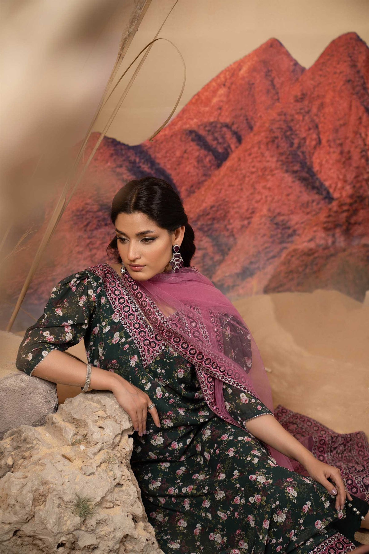Hemstitch | Afsana Vol 2 | SAIBA by Hemstitch - Designer Dress - Type: Ladies Clothes - Available at Libayah - 100% Original