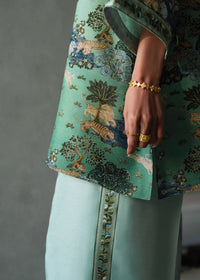 Mahgul | Mahsa Formals | Mint Whisper by Mahgul - Designer Dress  - Type : Ladies Clothes - Available at Libayah - 100% Original 