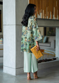 Mahgul | Mahsa Formals | Mint Whisper by Mahgul - Designer Dress  - Type : Ladies Clothes - Available at Libayah - 100% Original 