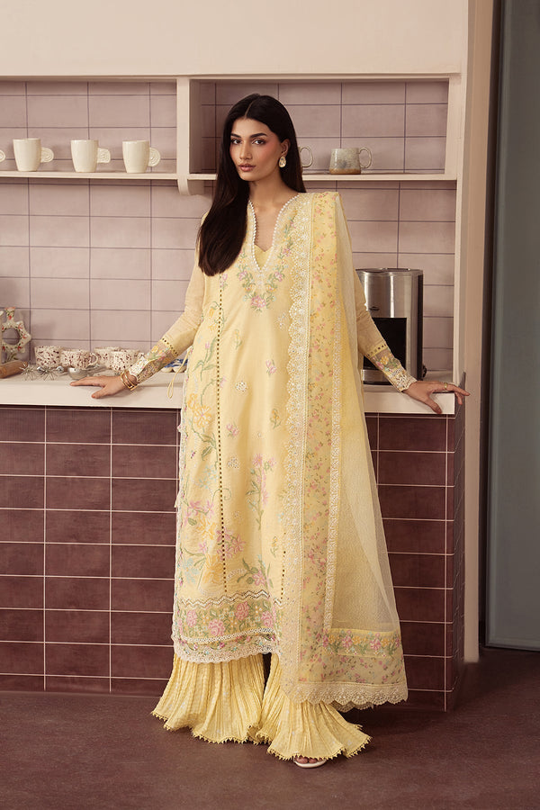 Afrozeh | Basic Pret 26 RTW | NACRE by Afrozeh - Designer Dress  - Type : Ladies Clothes - Available at Libayah - 100% Original 