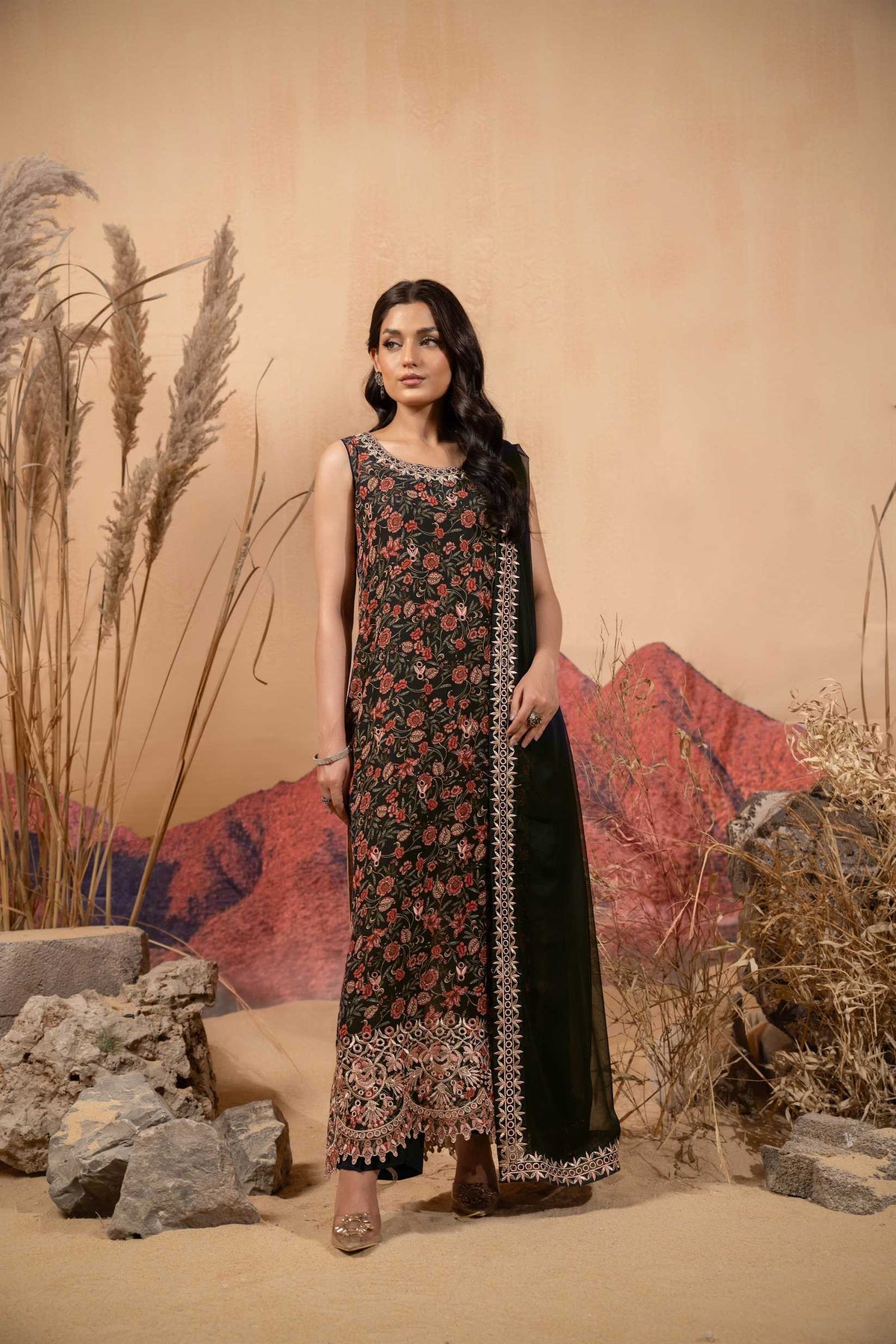 Hemstitch | Afsana Vol 2 | ZAURA by Hemstitch - Designer Dress - Type: Ladies Clothes - Available at Libayah - 100% Original