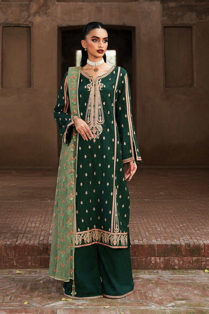 EMERALD – authentic Pakistani formal dress from the Saad Shaikh Zaria Festive Pret 25 collection for women in the UK
