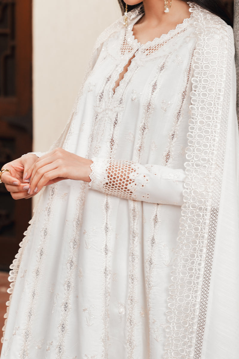 Afrozeh | Sheer Khurma Eid Pret 26 | KAJU NOOR by Afrozeh - Designer Dress  - Type : Ladies Clothes - Available at Libayah - 100% Original 