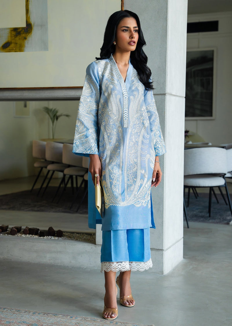 Mahgul | Mahsa Formals | Sky Whisper by Mahgul - Designer Dress  - Type : Ladies Clothes - Available at Libayah - 100% Original 