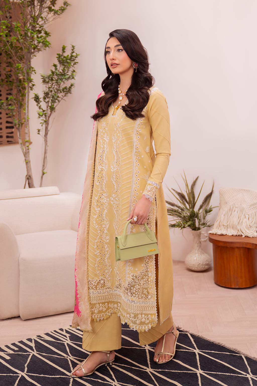 Neeshay | Symphony Luxury Lawn | DUNE by Neeshay - Designer Dress - Type: Ladies Clothes - Available at Libayah - 100% Original