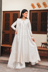 Afrozeh | Sheer Khurma Eid Pret 26 | KAJU NOOR by Afrozeh - Designer Dress  - Type : Ladies Clothes - Available at Libayah - 100% Original 