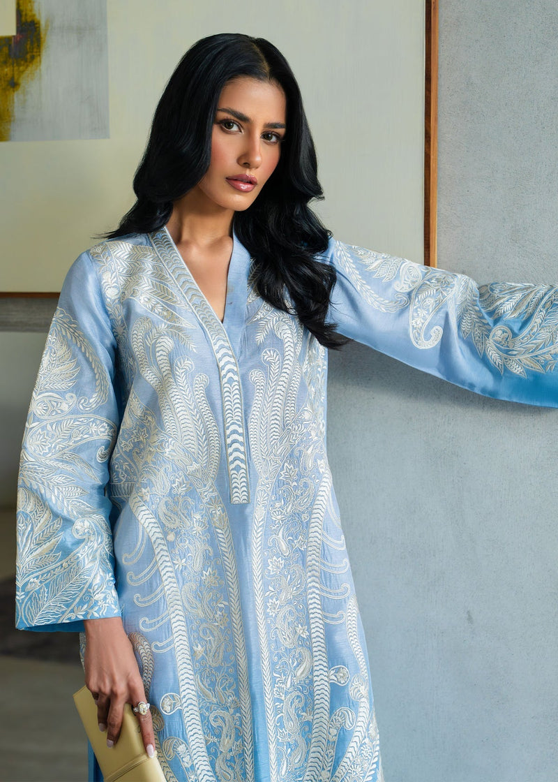 Mahgul | Mahsa Formals | Sky Whisper by Mahgul - Designer Dress  - Type : Ladies Clothes - Available at Libayah - 100% Original 
