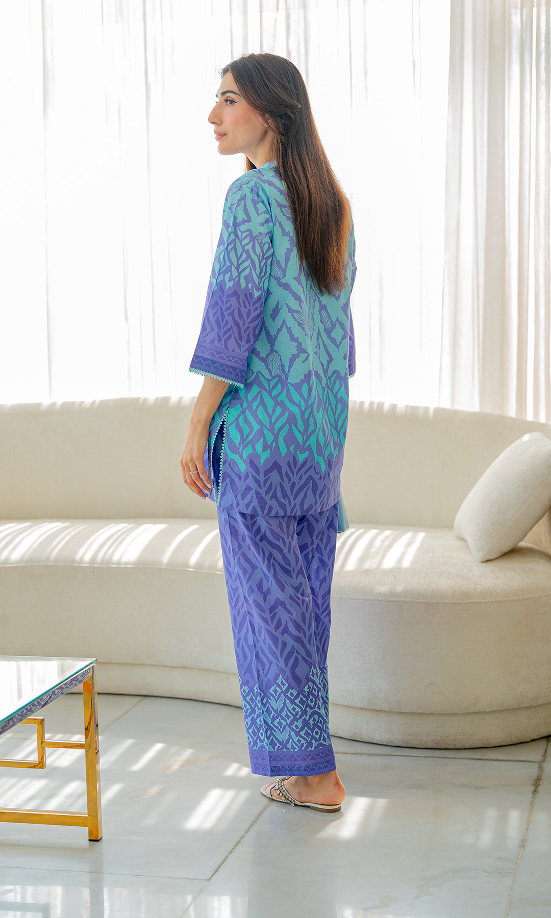 Sahar | Selene Vol 2 | Violet Veil by Sahar - Designer Dress - Type: Ladies Clothes - Available at Libayah - 100% Original