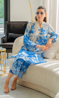 Sahar | Selene Vol 2 | Vignettes in Blue by Sahar - Designer Dress - Type: Ladies Clothes - Available at Libayah - 100% Original