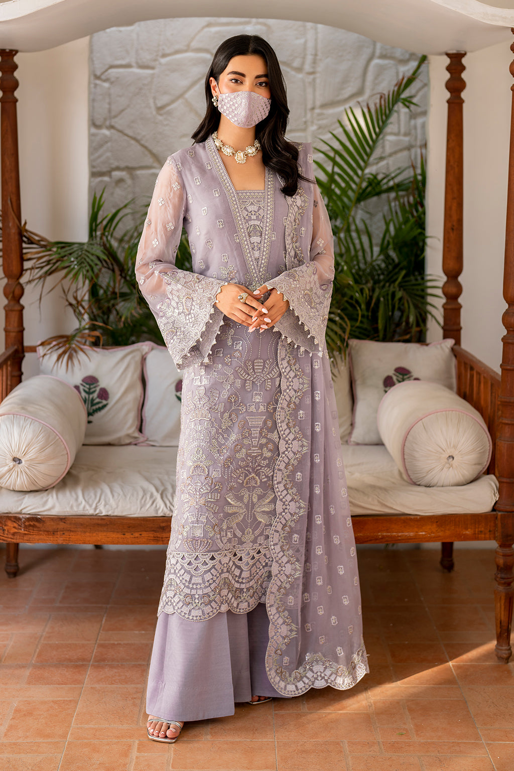 Flossie | Naqsh Formals | S-1408 by Flossie - Designer Dress - Type: Ladies Clothes - Available at Libayah - 100% Original