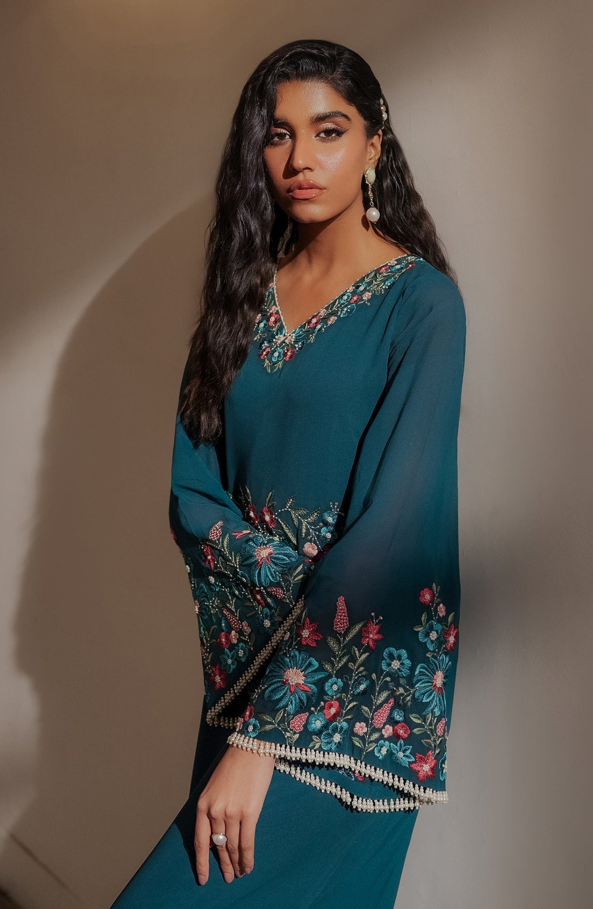 Caia | Luxury Eid Edits 25 | FLORA GRACE by Caia - Designer Dress - Type: Ladies Clothes - Available at Libayah - 100% Original