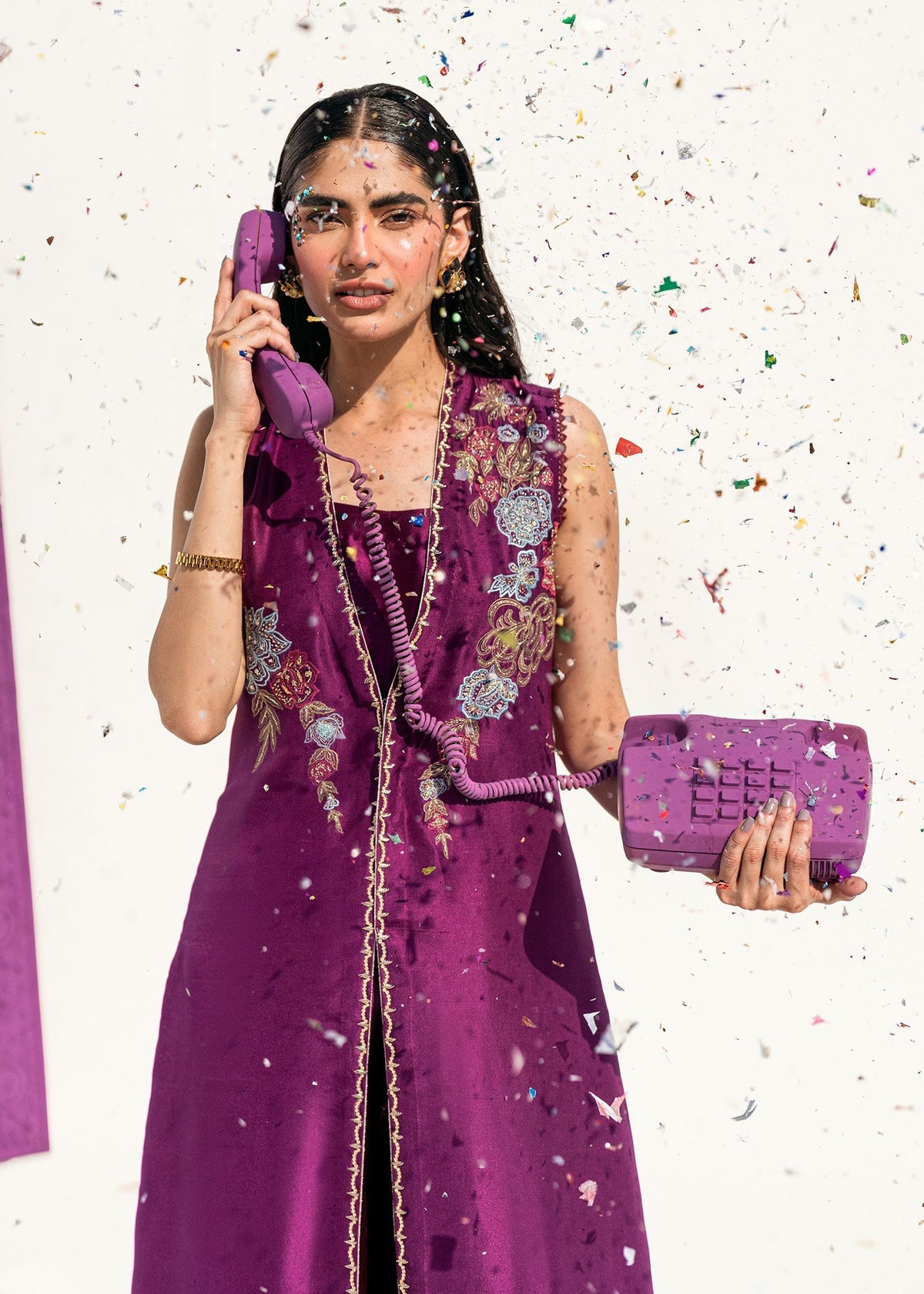 Umsha | Confetti 25 | MOONLIGHT MEADOW by Umsha - Designer Dress - Type: Ladies Clothes - Available at Libayah - 100% Original