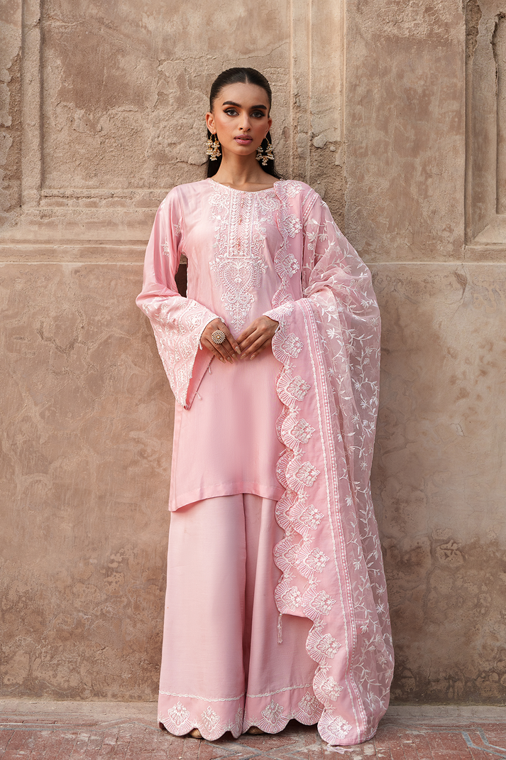 BLUSH – authentic Pakistani formal dress from the Saad Shaikh Zaria Festive Pret 25 collection for women in the UK