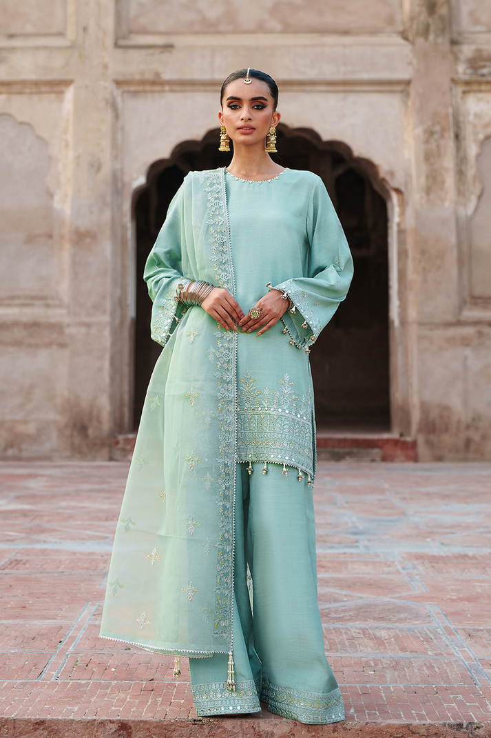 AURA – authentic Pakistani formal dress from the Saad Shaikh Zaria Festive Pret 25 collection for women in the UK