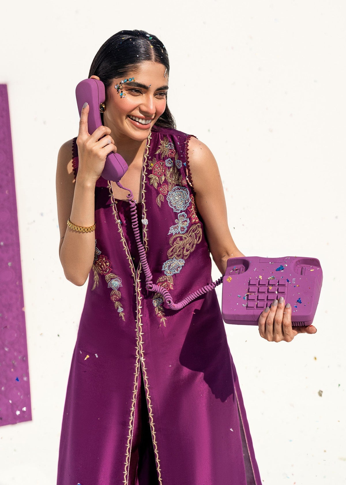 Umsha | Confetti 25 | MOONLIGHT MEADOW by Umsha - Designer Dress - Type: Ladies Clothes - Available at Libayah - 100% Original