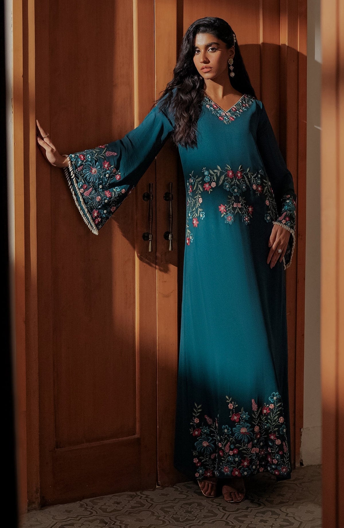 Caia | Luxury Eid Edits 25 | FLORA GRACE by Caia - Designer Dress - Type: Ladies Clothes - Available at Libayah - 100% Original