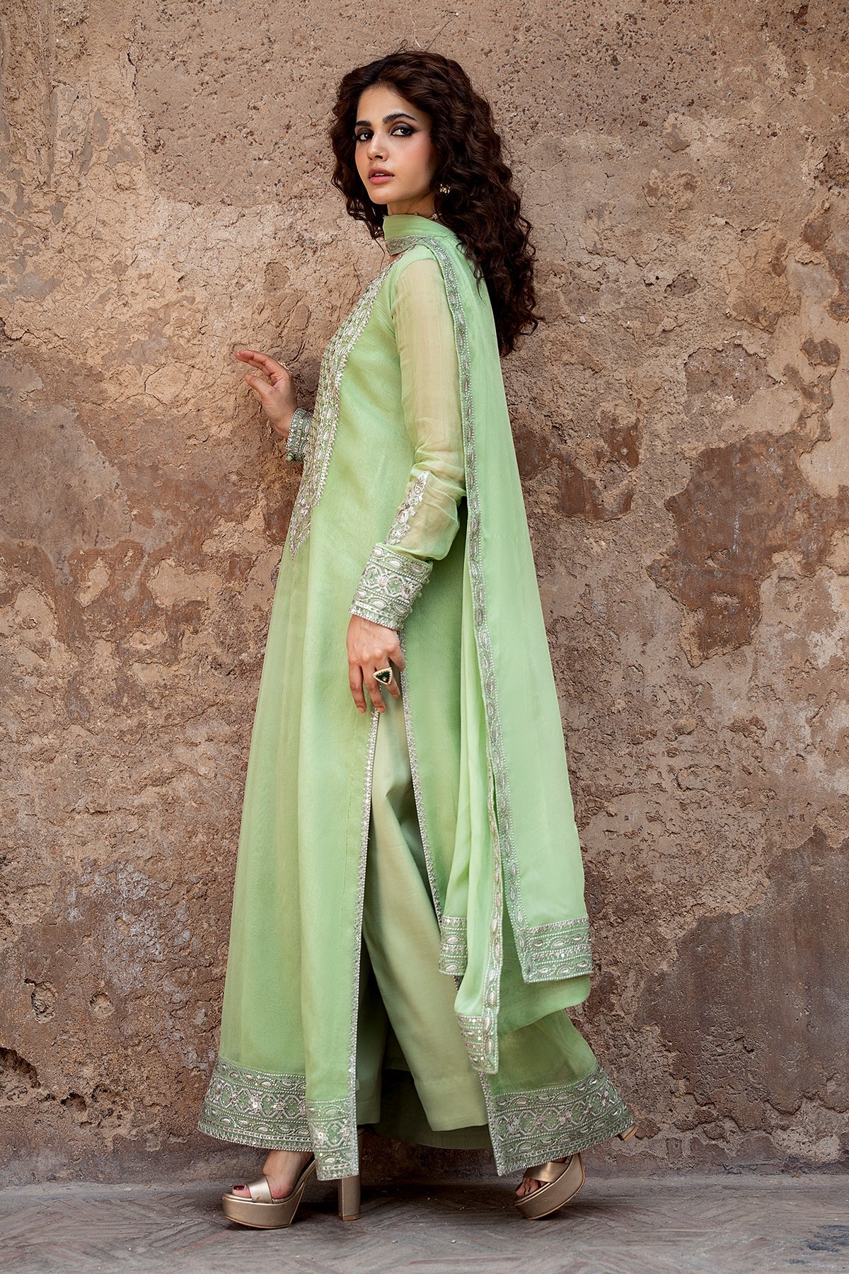 Charizma | Festive Pret | 3-PC Embroidered CMA-6-435 by Charizma - Designer Dress  - Type : Ladies Clothes - Available at Libayah - 100% Original 