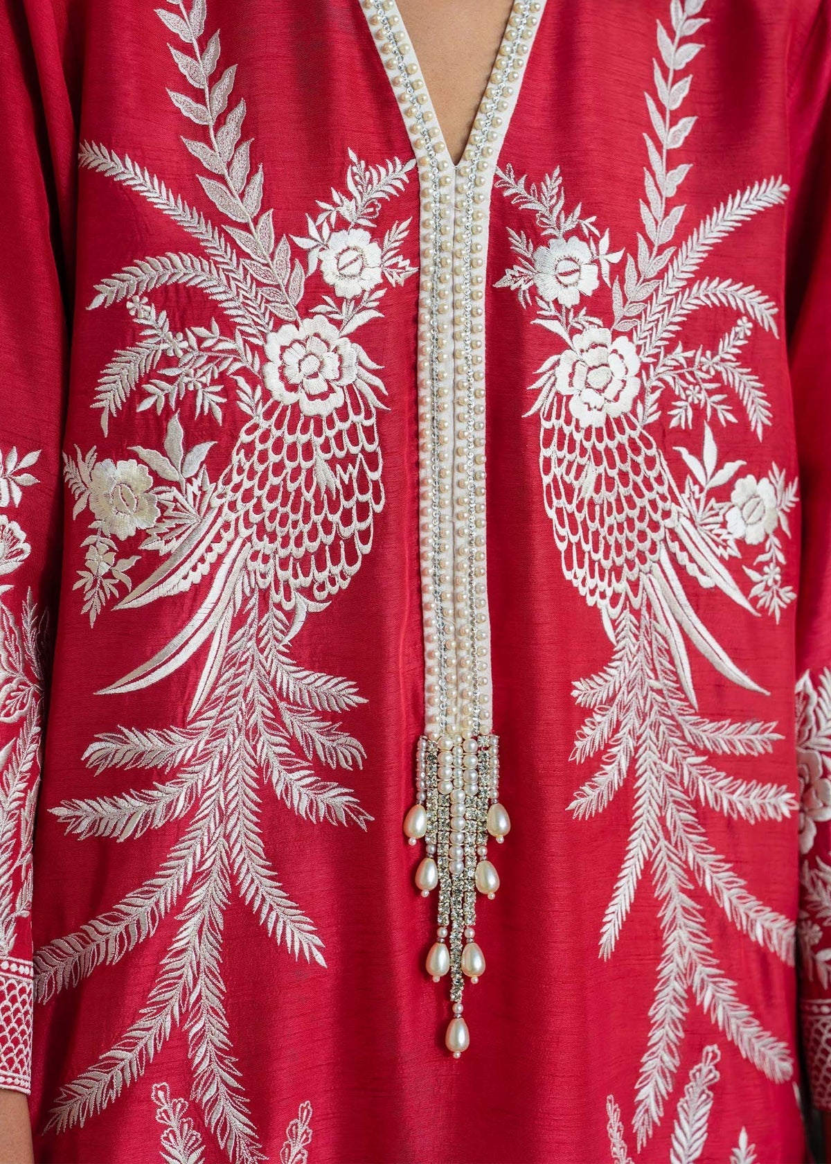 Mahgul | Mahsa Formals | Coral Majesty by Mahgul - Designer Dress  - Type : Ladies Clothes - Available at Libayah - 100% Original 