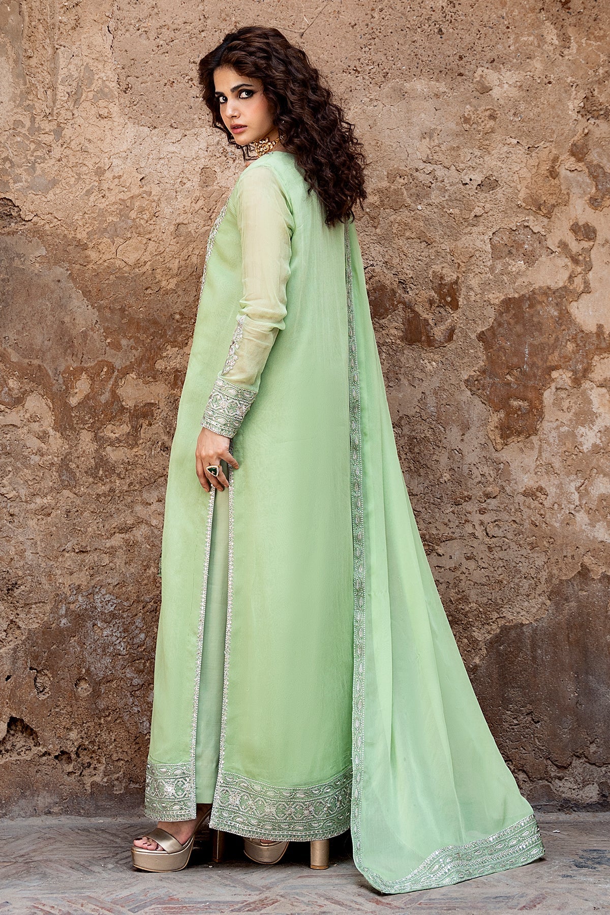 Charizma | Festive Pret | 3-PC Embroidered CMA-6-435 by Charizma - Designer Dress  - Type : Ladies Clothes - Available at Libayah - 100% Original 