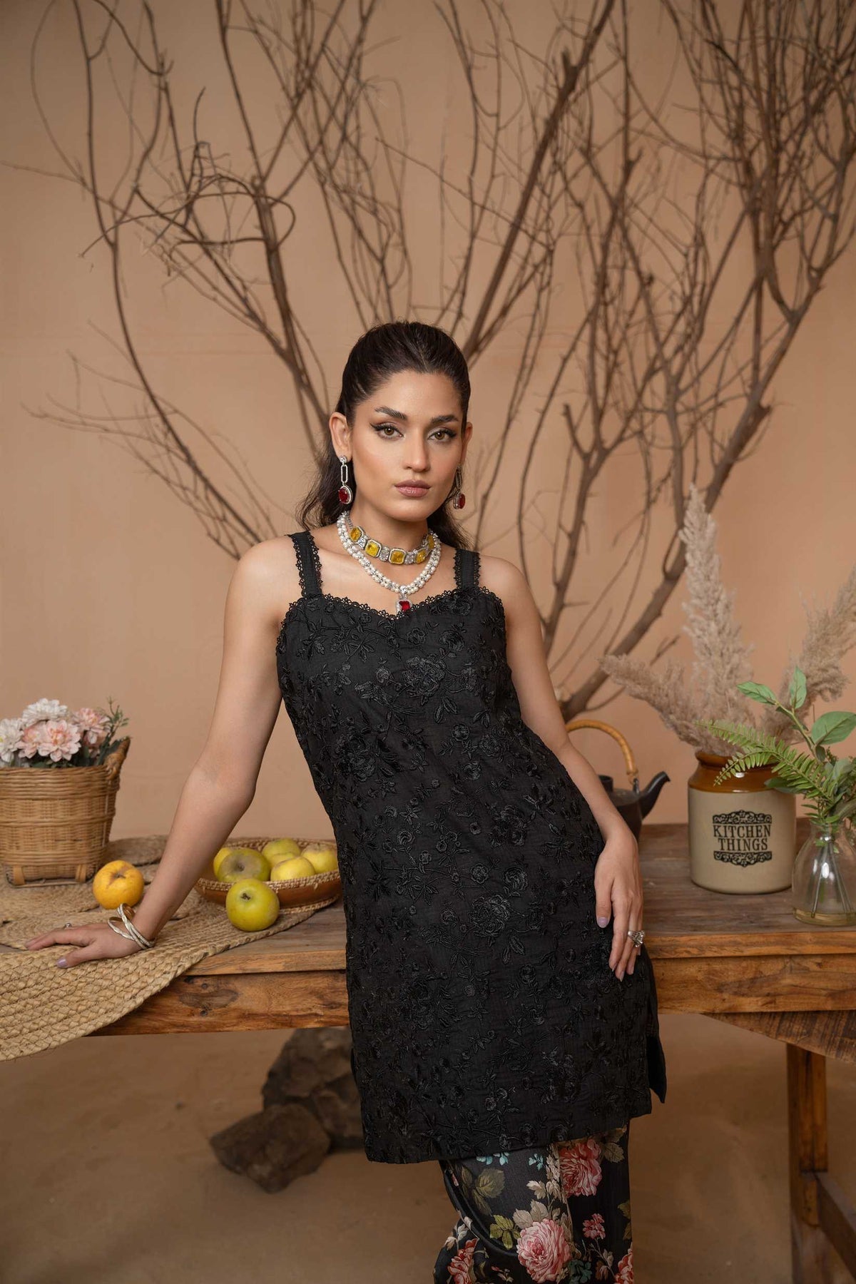 Hemstitch | Afsana Vol 2 | DAHLIA by Hemstitch - Designer Dress - Type: Ladies Clothes - Available at Libayah - 100% Original