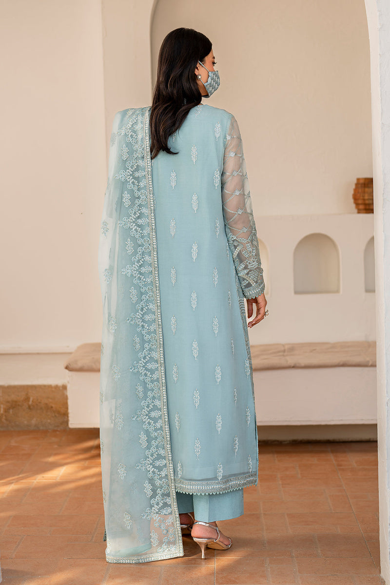 Flossie | Naqsh Formals | S-1405 (B) by Flossie - Designer Dress - Type: Ladies Clothes - Available at Libayah - 100% Original