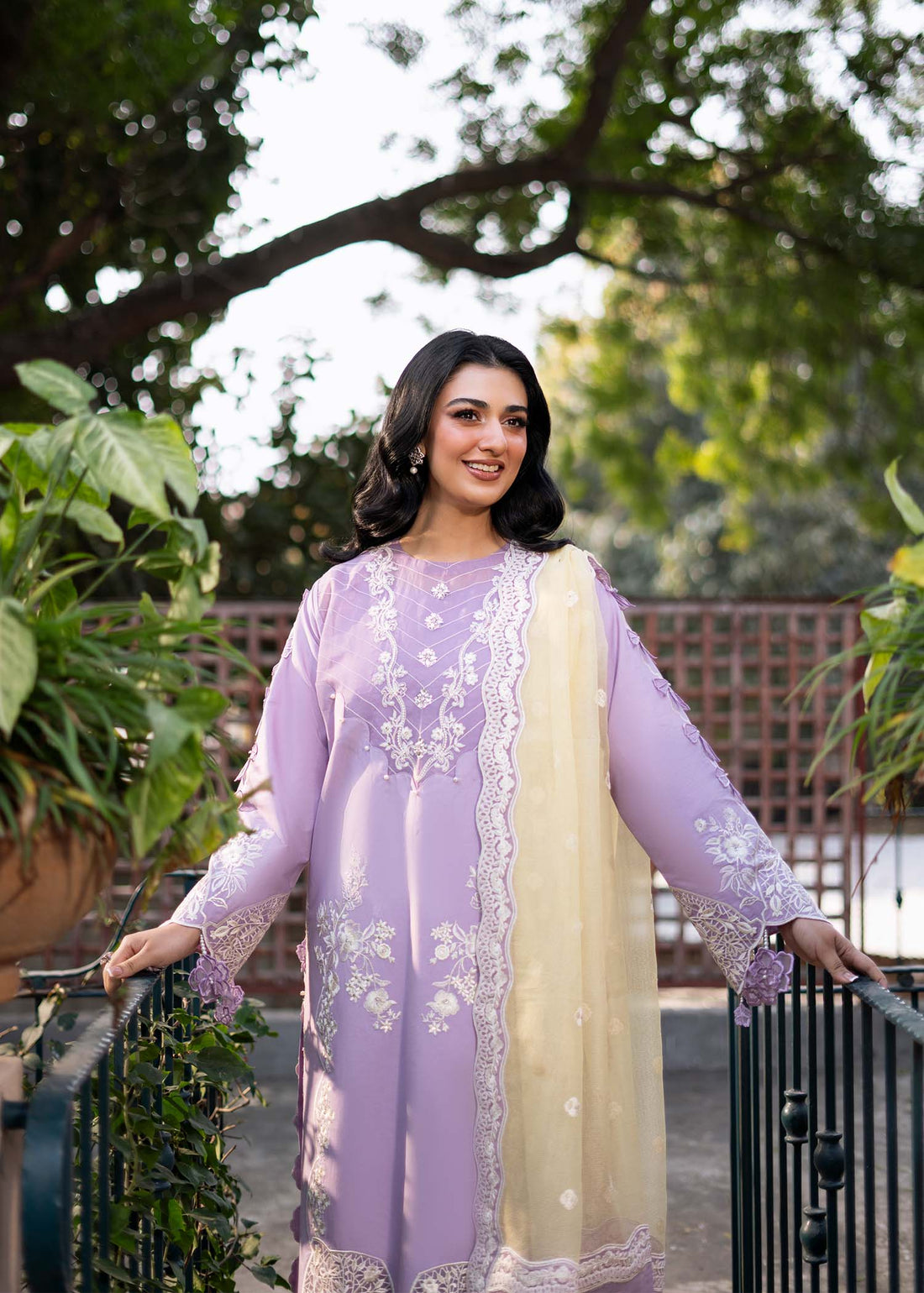 Fozia Khalid | Blossom Festive Lawn 25 | Iris by Fozia Khalid - Designer Dress - Type: Ladies Clothes - Available at Libayah - 100% Original