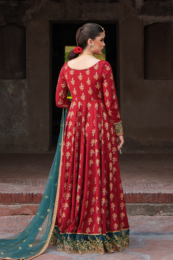 Saad Shaikh | Zaria Festive Pret 25 | SCARLET