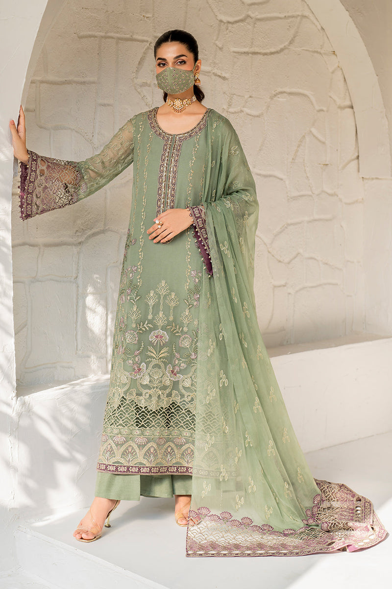 Flossie | Naqsh Formals | S-1406 by Flossie - Designer Dress - Type: Ladies Clothes - Available at Libayah - 100% Original