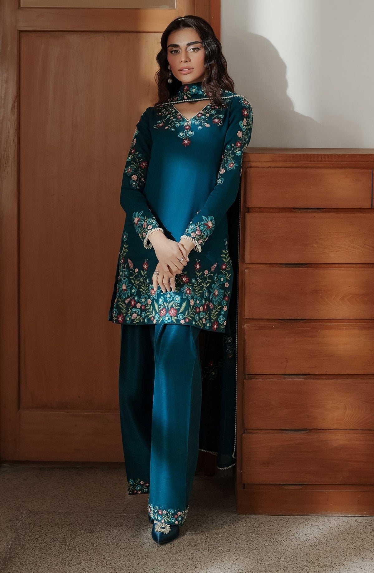 Caia | Luxury Eid Edits 25 | FLORA by Caia - Designer Dress - Type: Ladies Clothes - Available at Libayah - 100% Original