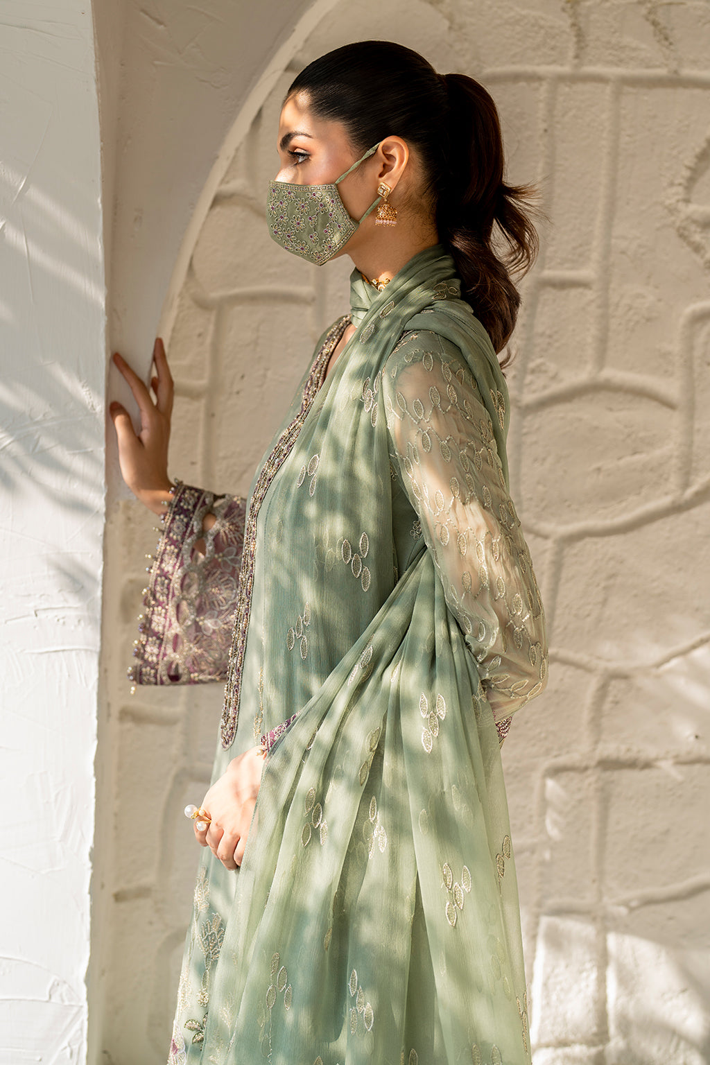 Flossie | Naqsh Formals | S-1406 by Flossie - Designer Dress - Type: Ladies Clothes - Available at Libayah - 100% Original