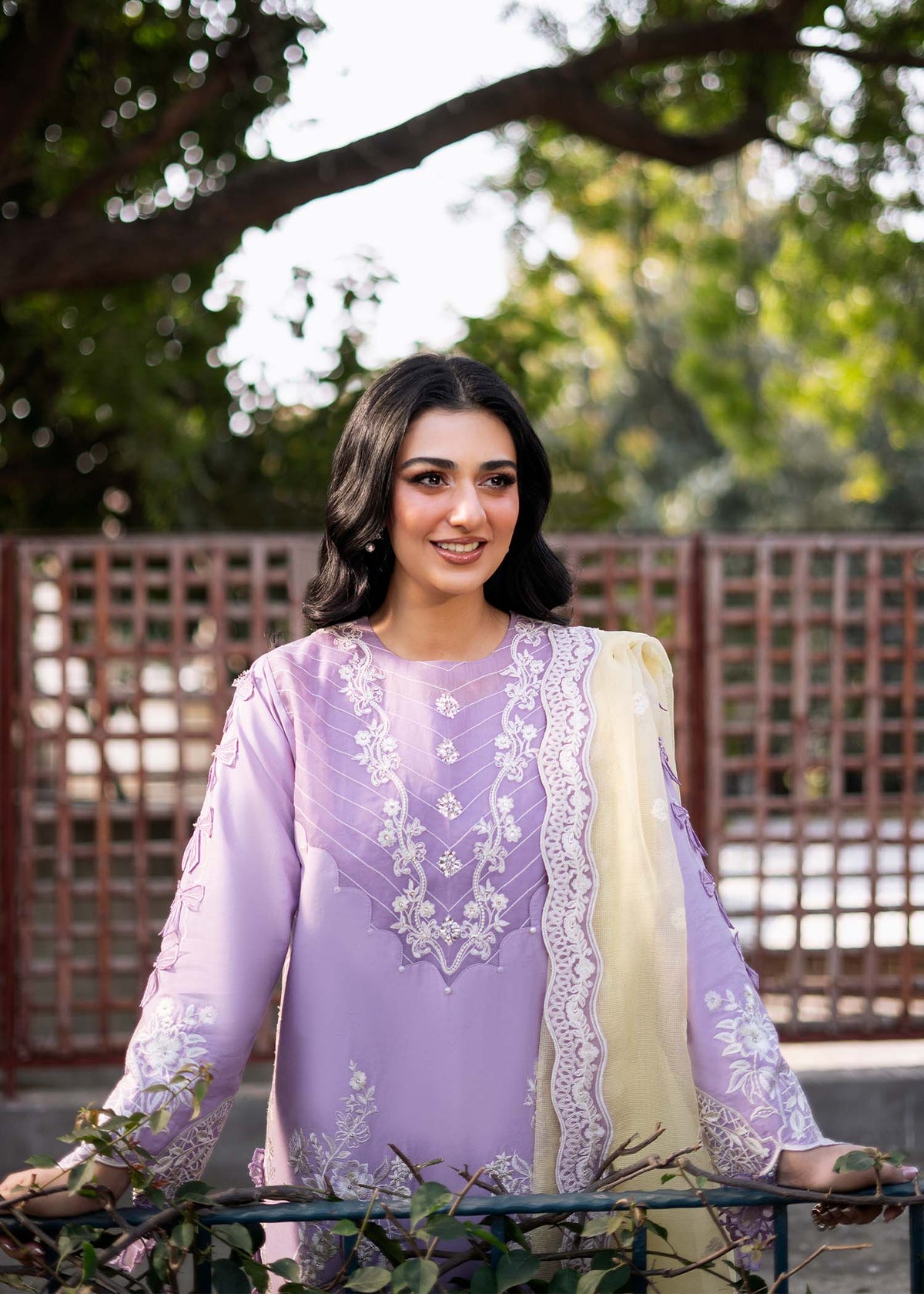 Fozia Khalid | Blossom Festive Lawn 25 | Iris by Fozia Khalid - Designer Dress - Type: Ladies Clothes - Available at Libayah - 100% Original