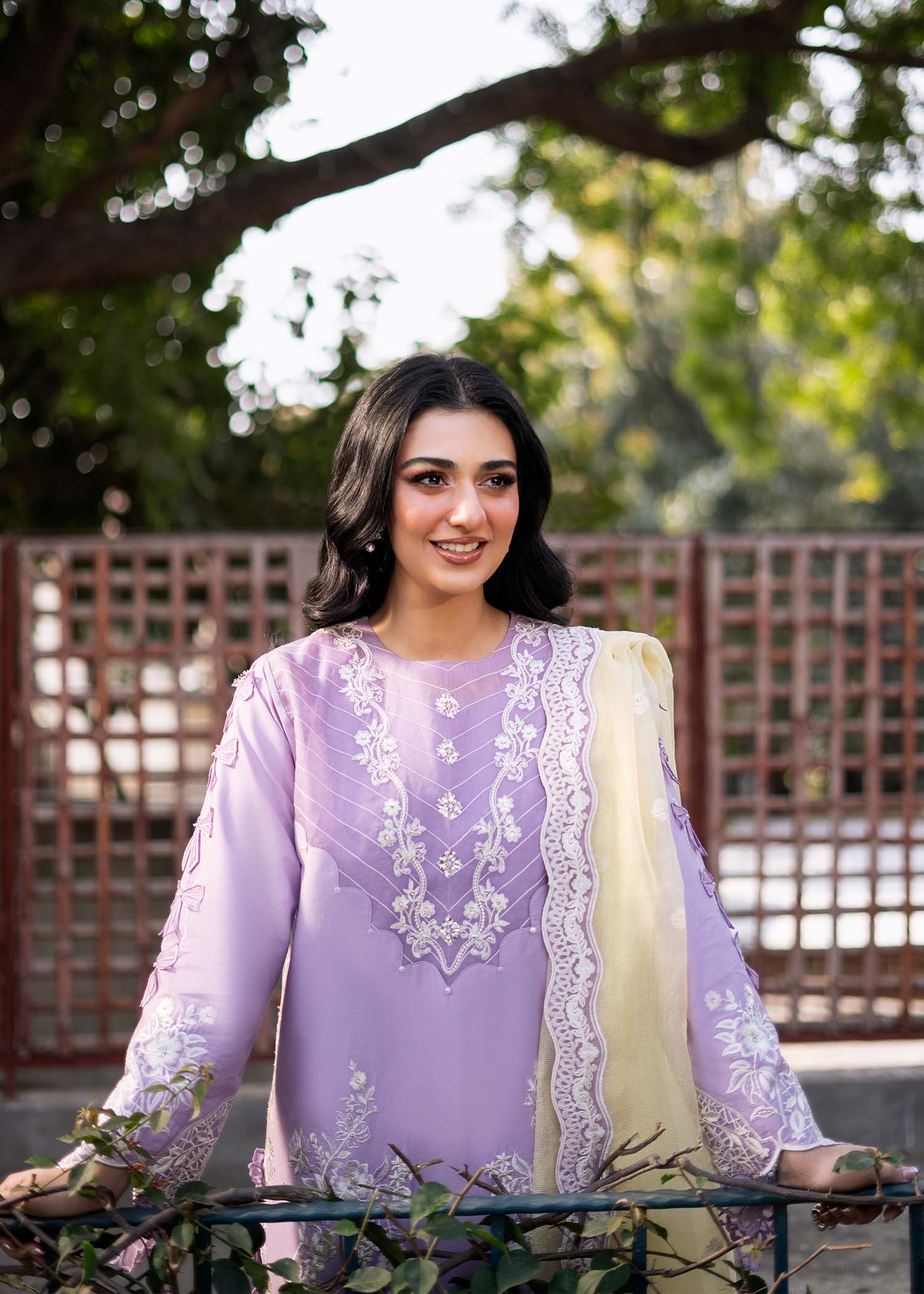Fozia Khalid | Blossom Festive Lawn 25 | Iris by Fozia Khalid - Designer Dress - Type: Ladies Clothes - Available at Libayah - 100% Original