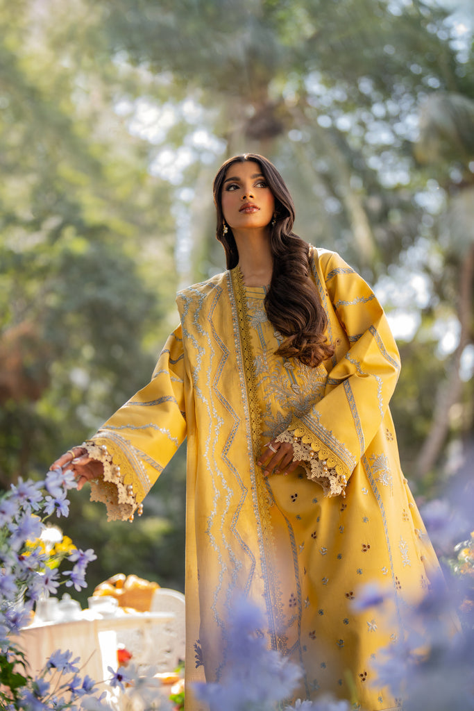 Florent | Chikankari Eid 25 | FLC- 3A by Florent - Designer Dress - Type: Ladies Clothes - Available at Libayah - 100% Original