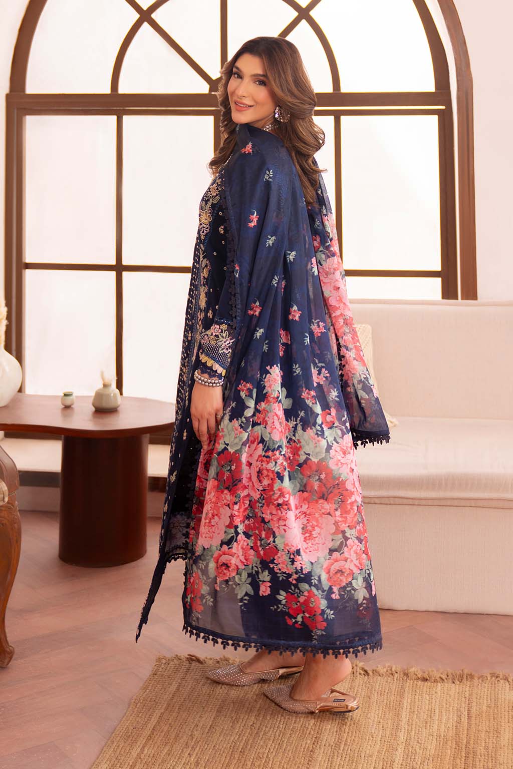 Neeshay | Symphony Luxury Lawn | VESPER by Neeshay - Designer Dress - Type: Ladies Clothes - Available at Libayah - 100% Original