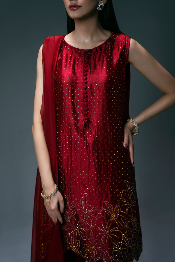 Sidra Fahad | Eliana Luxe | SF-181(ELIANNA) by Sidra Fahad - Designer Dress - Type: Luxury - Available at Libayah - 100% Original