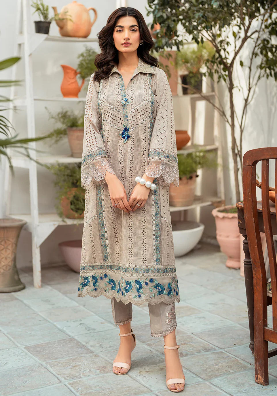 Zarqash | Belle Ame 24 | BL 010 Gris by Zarqash - Designer Dress - Type: Ladies Clothes - Available at Libayah - 100% Original