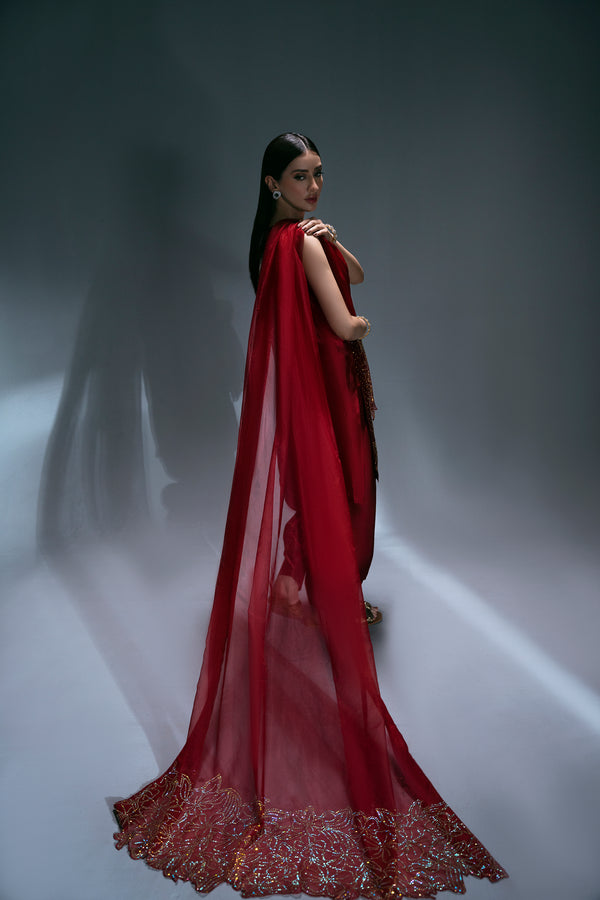 Sidra Fahad | Eliana Luxe | SF-181(ELIANNA) by Sidra Fahad - Designer Dress - Type: Luxury - Available at Libayah - 100% Original