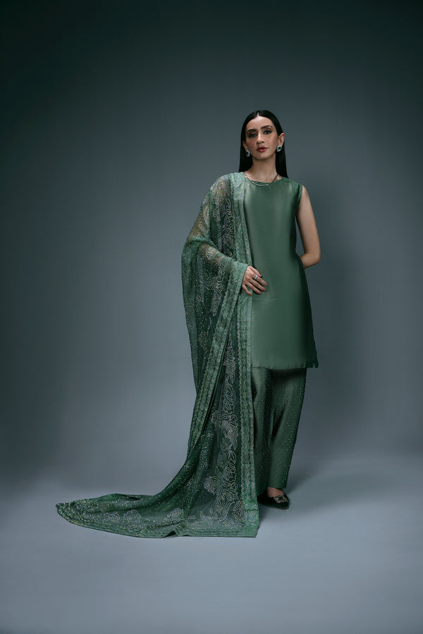 Sidra Fahad | Eliana Luxe | SF-183(ELIANNA) by Sidra Fahad - Designer Dress - Type: Luxury - Available at Libayah - 100% Original